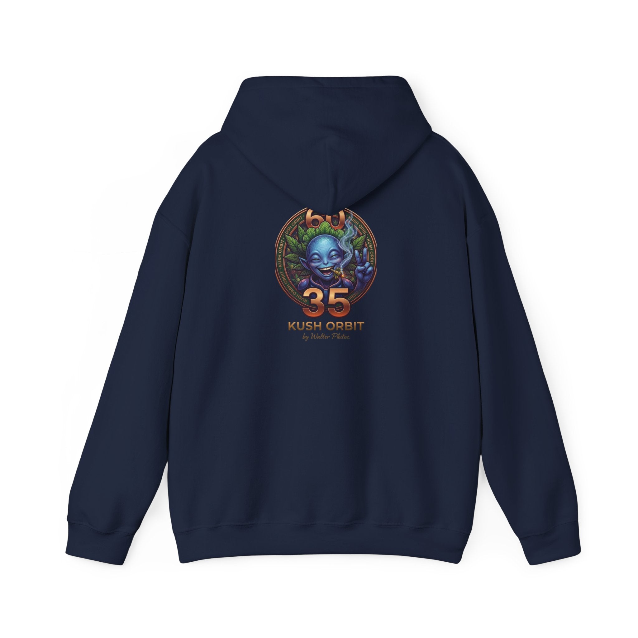 Unisex Heavy Blend™ Hooded Sweatshirt KUSH ORBIT
