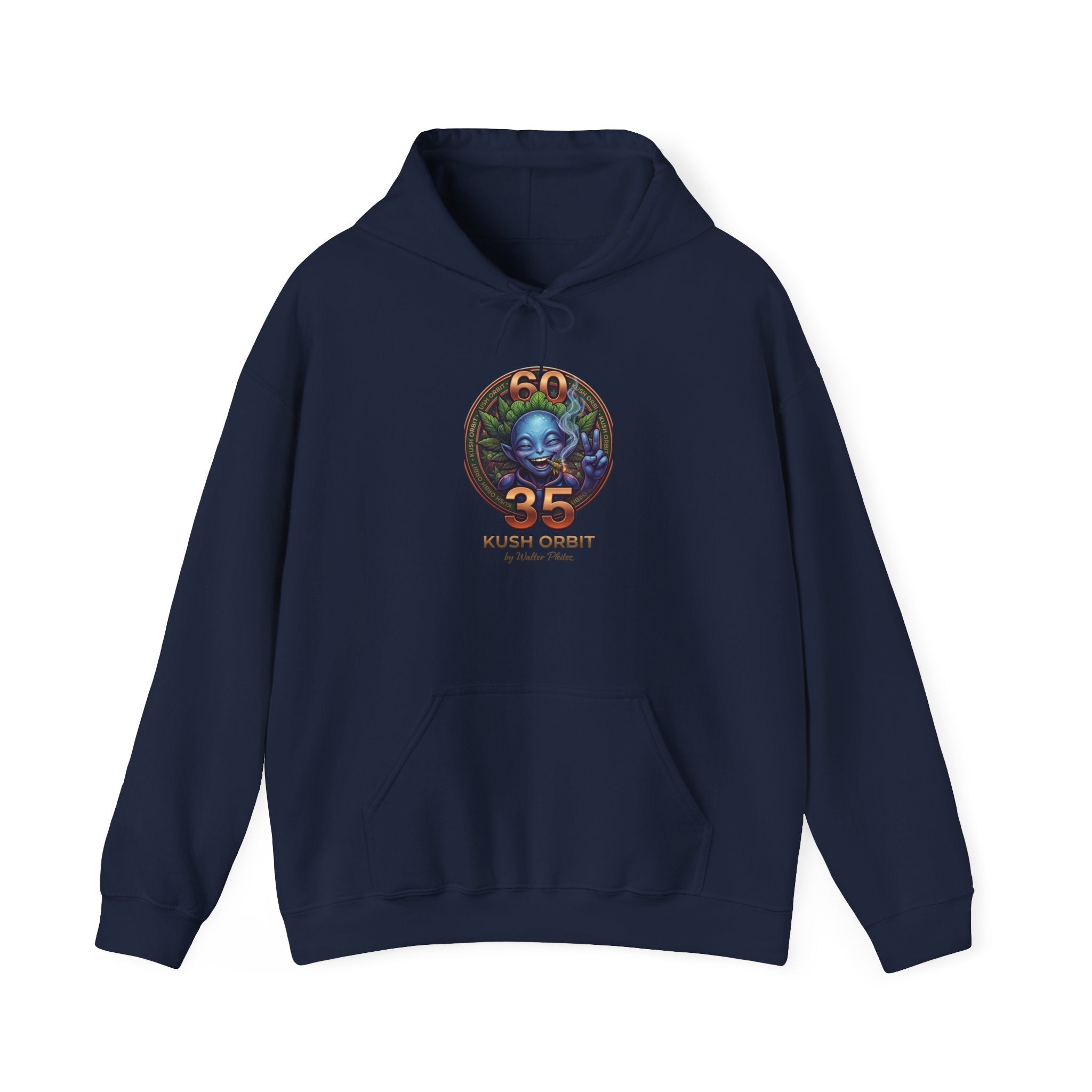 Unisex Heavy Blend™ Hooded Sweatshirt KUSH ORBIT