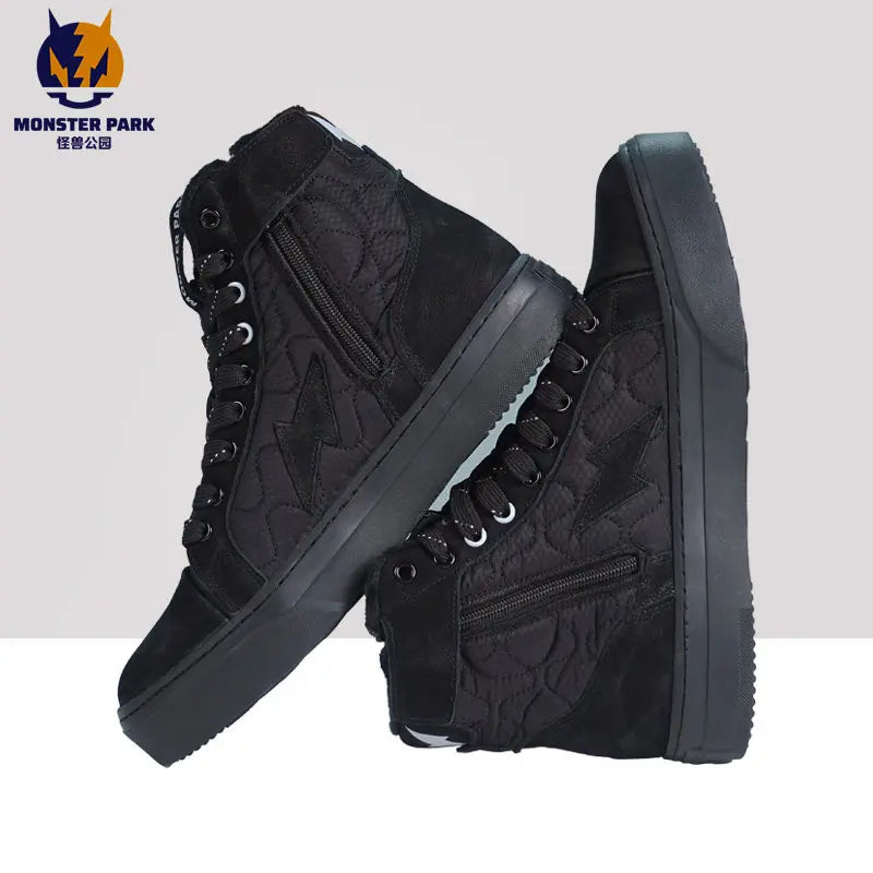 Boots for Motorcyclist Man Motorcycle Shoes Botas Moto Wear-Resistant Men's Motorcycle Shoes  Men's Motorcycle Shoes  Riding boo