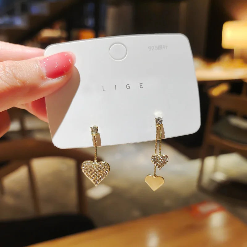 2023 New Fashion Trend Unique Design Elegant Delicate Zircon Tulip Flower Earrings High Jewelry Party Favors for Women